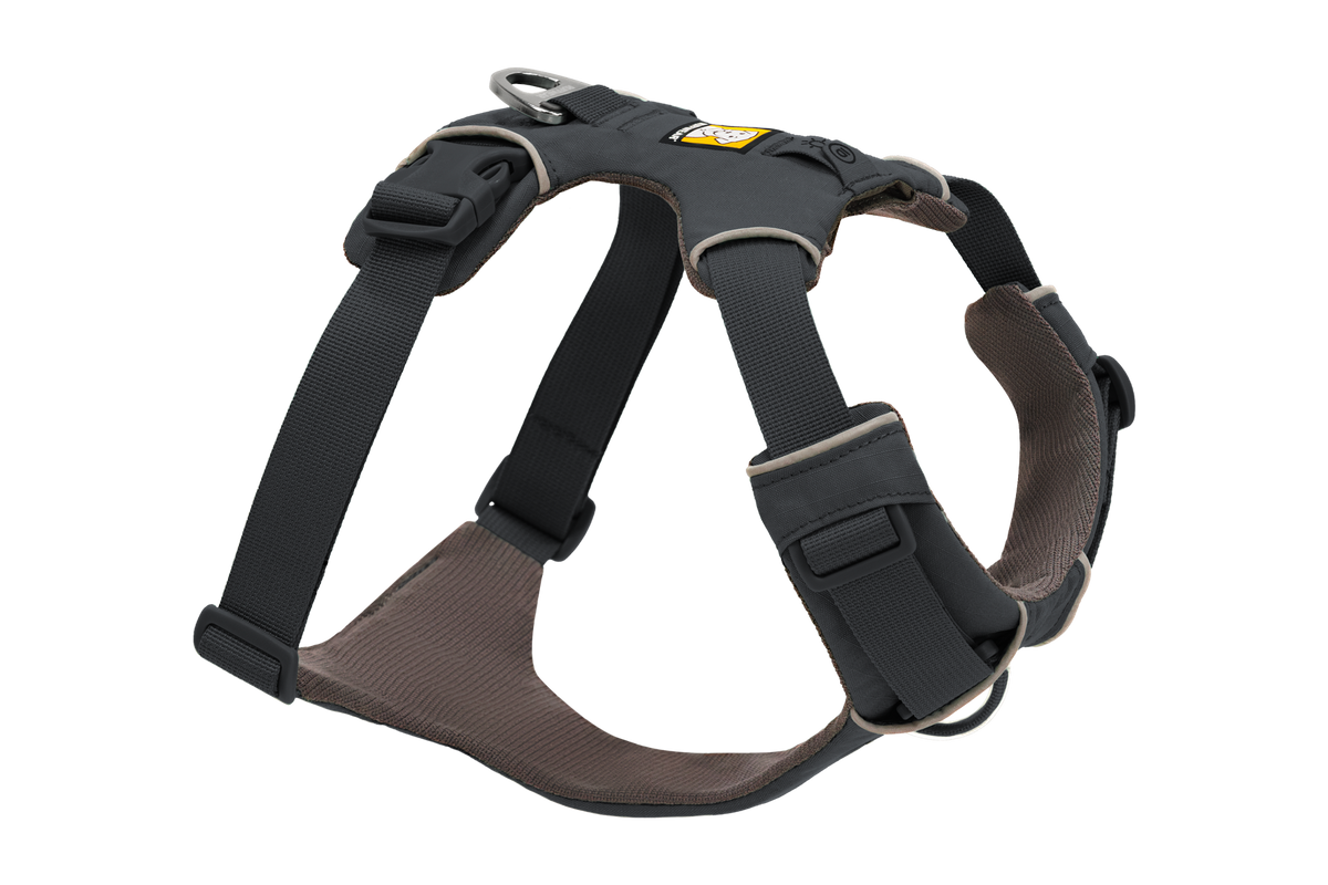 Ruffwear Front Range dog harness in basalt gray