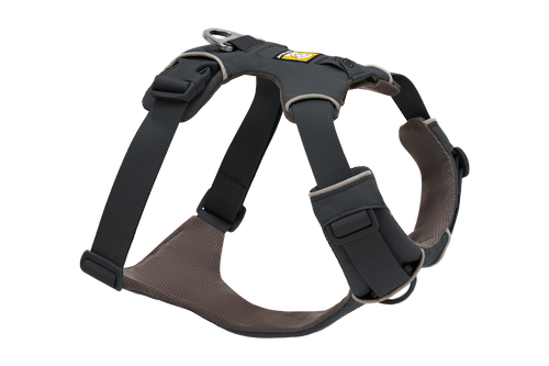 Ruffwear Front Range dog harness in basalt gray