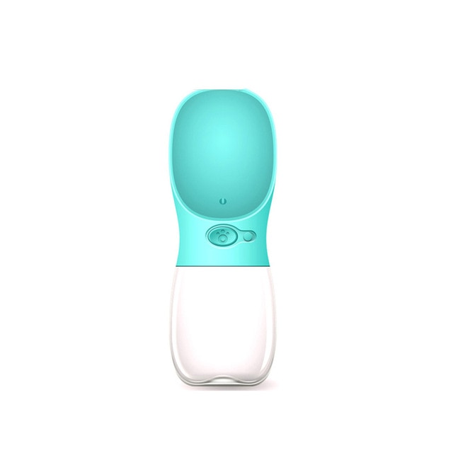 Portable leak-proof dog water bottle with drinking bowl